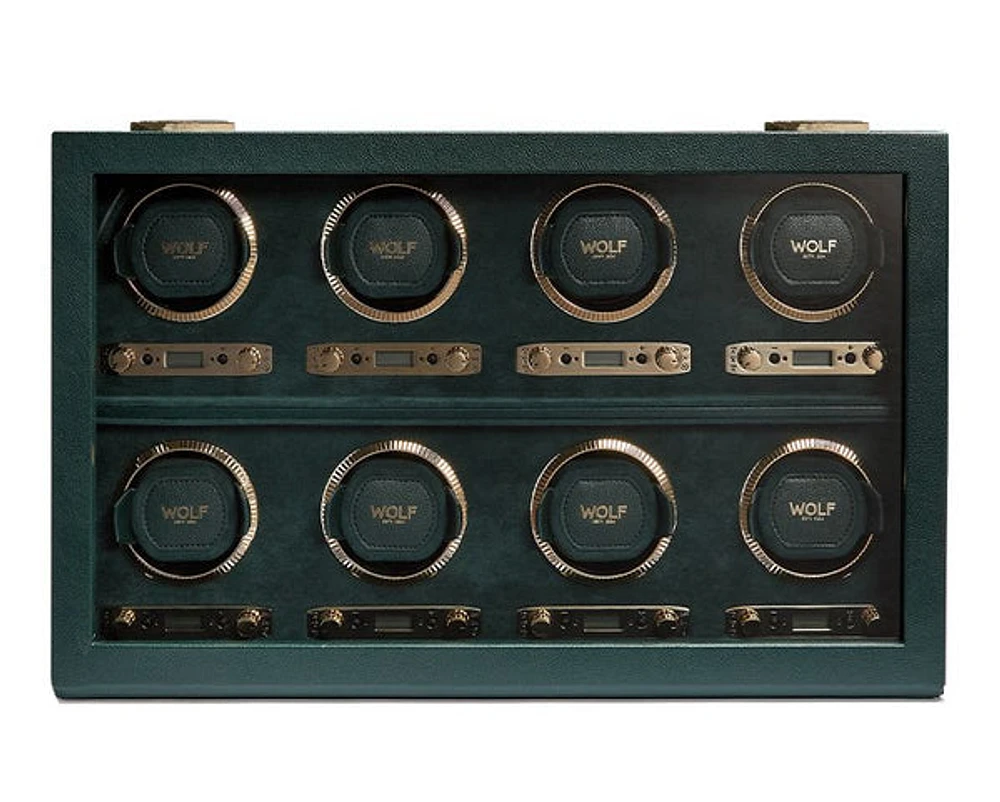 British Racing 8 Piece Watch Winder 