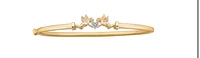 10K Yellow Gold 0.03cttw Diamond Cherub Ring, 6 - /