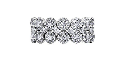 10K White Gold 1.14 cttw Diamond Ring