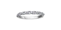 10K White Gold cttw Diamond Ring