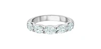 14K White Gold 1.15cttw Lab Grown Diamond Band