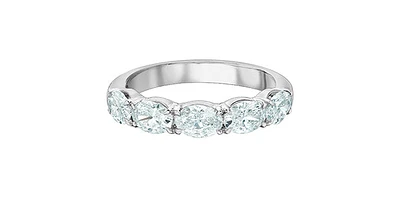 14K White Gold 1.50cttw Lab Grown Diamond Band