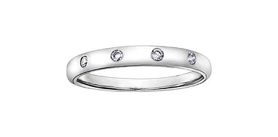 10K Gold Diamond Ring - /
