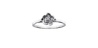 10K White Gold 0.01cttw Diamond Ring