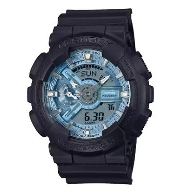 Casio G-Shock Analog Digital Watch, GA110CD-1A2, Ice Blue, 110 Series