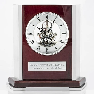 Tall Piano Skeleton Clock