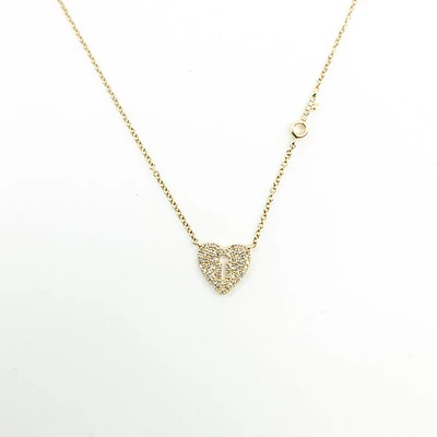 Yellow Gold Diamond Pendant