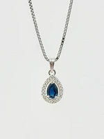 Sapphire and Diamond Pendant