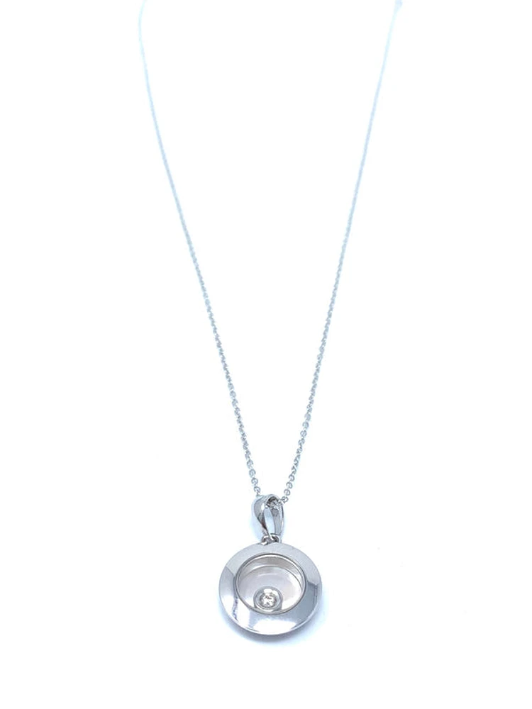 White Gold Diamond Pendant
