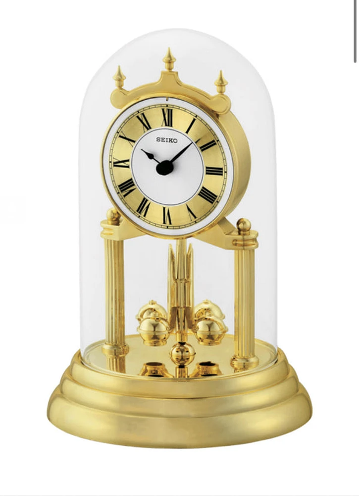 Golden Anniversary Seiko Clock QHN006GLH
