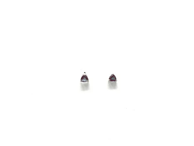 Created Alexandrite Earrings