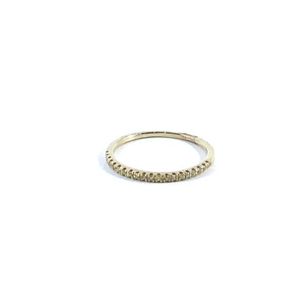 Yellow Gold and Natural Diamond Ring - / 4