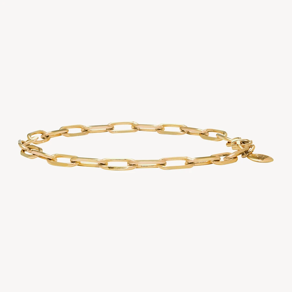 Paper Clip Chain Bracelet