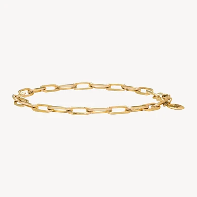 Paper Clip Chain Bracelet