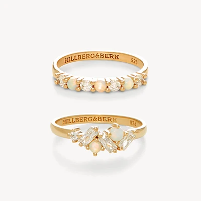 Opal Ring Set
