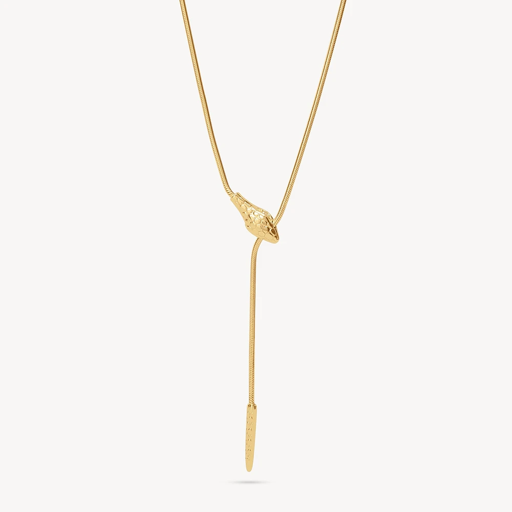 Serpent Y Necklace