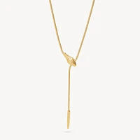 Serpent Y Necklace
