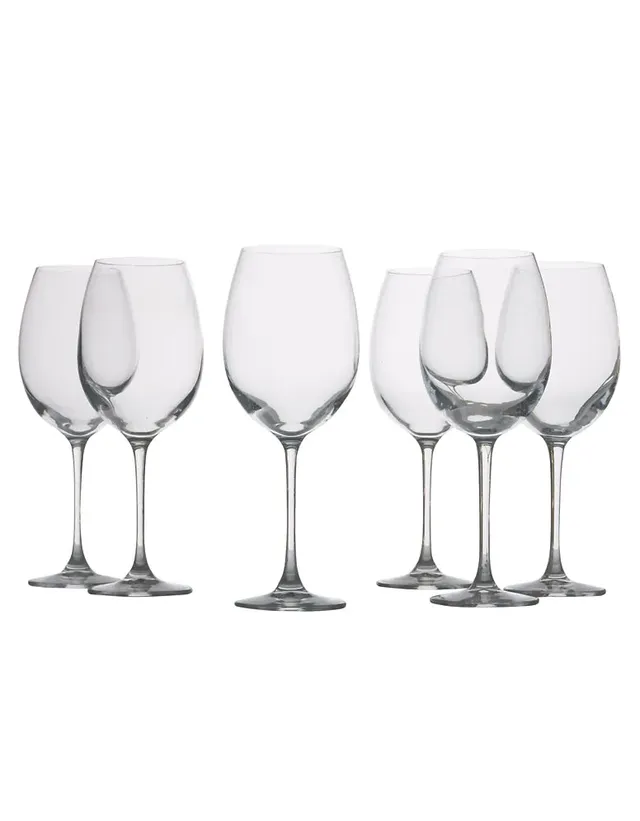 Mansion Set Of 6 Wine Glasses