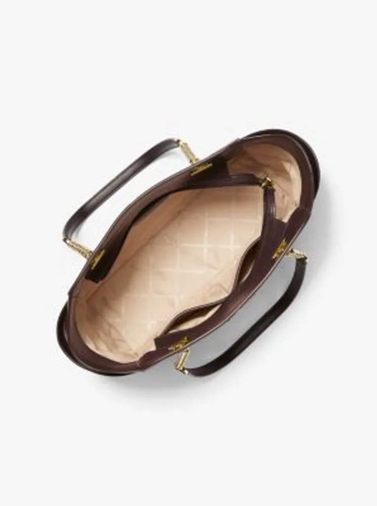Jacquelyn Medium Logo Tote Bag