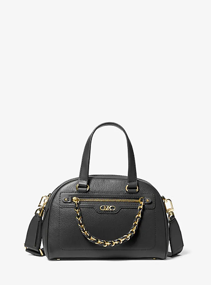 Petit sac à main Williamsburg en cuir grainé