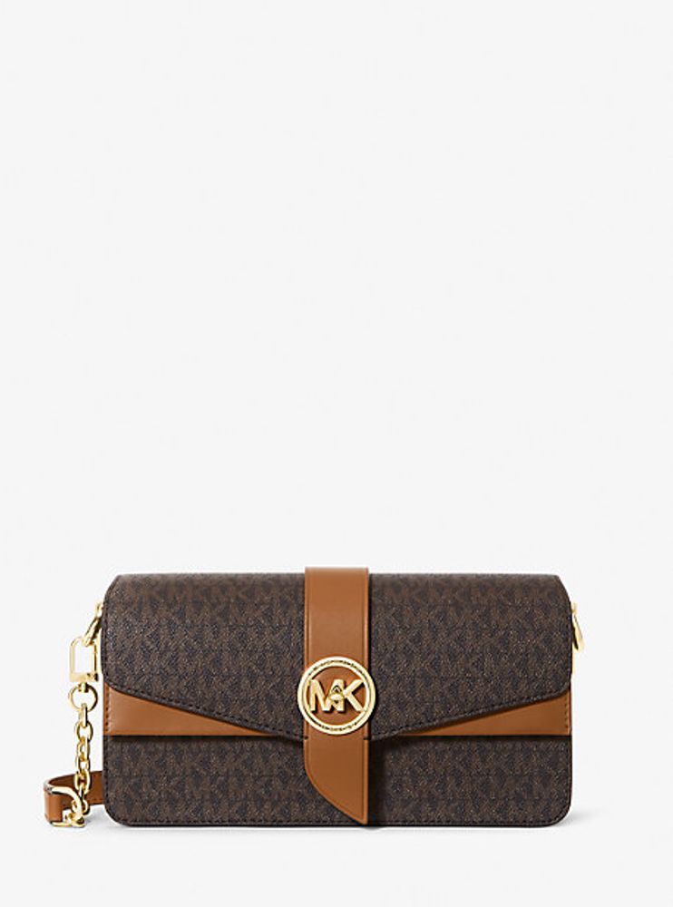 Michael Kors + Greenwich Medium Logo Shoulder Bag | Upper Canada Mall