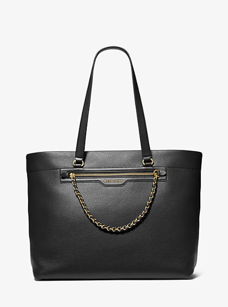 Grand sac fourre-tout Slater en cuir grainé