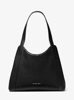Grand sac à épaule Rosemary en cuir grain