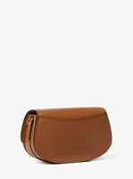 Mila Medium Leather Messenger Bag