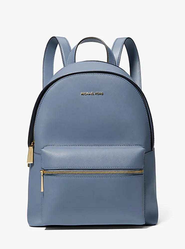 Sac à dos Sally 2-en-1 de taille moyenne en cuir Saffiano