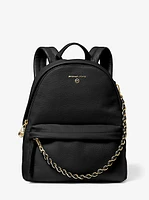 Slater Medium Pebbled Leather Backpack