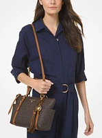 Petit sac messager Nomad à fermeture éclair sur le dessus et à logo