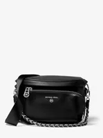 Sac à une bretelle Slater de taille moyenne en cuir grainé