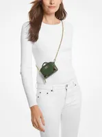 Sac à bandoulière Estelle miniature en cuir grainé