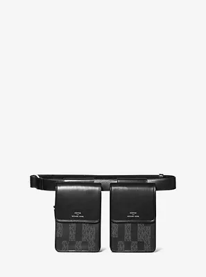 ASHYA X MICHAEL KORS Sac Multi à imprimé signature Saga et en cuir