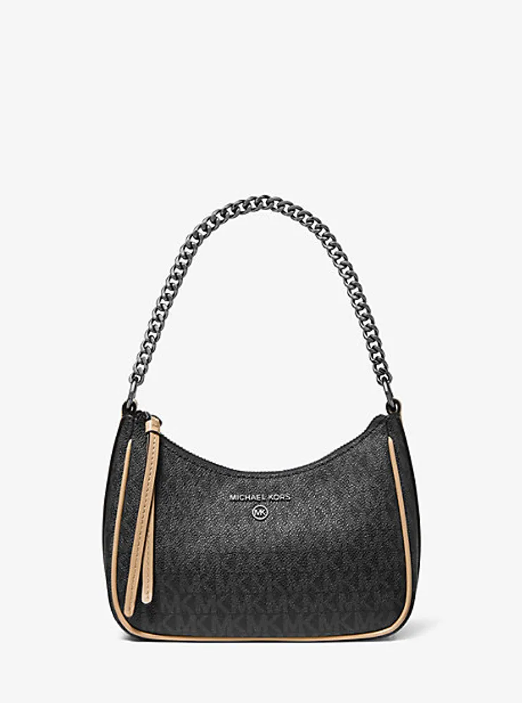 Jet Set Charm Small Logo Shoulder Bag
