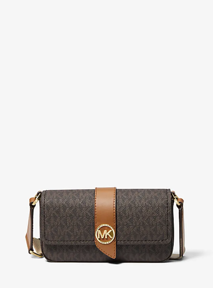 Greenwich Extra-Small Logo and Faux Leather Sling Crossbody Bag