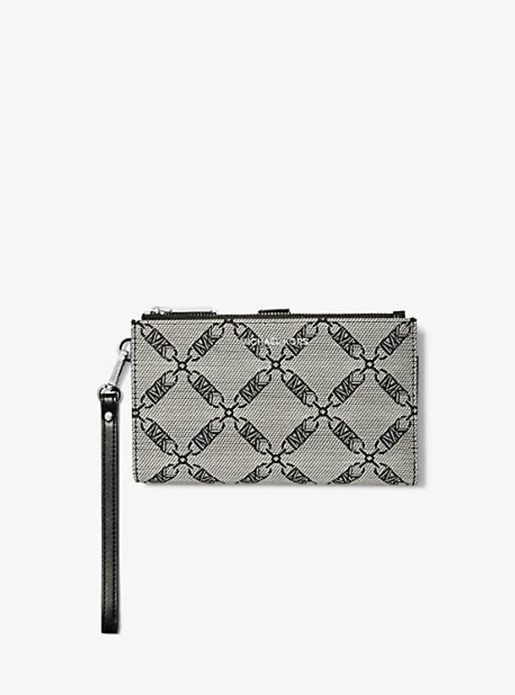 Adele Empire Logo Jacquard Smartphone Wallet