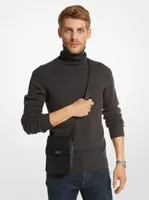 Sac à bandoulière Varick en cuir pour téléphone intelligent