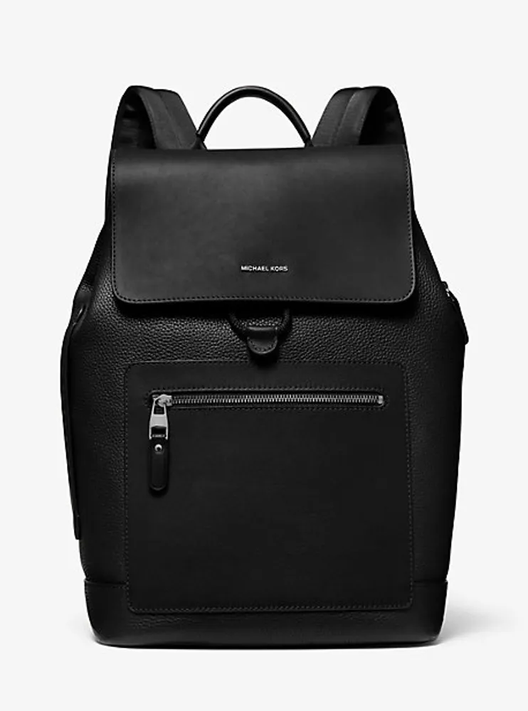 Hudson Pebbled Leather Backpack