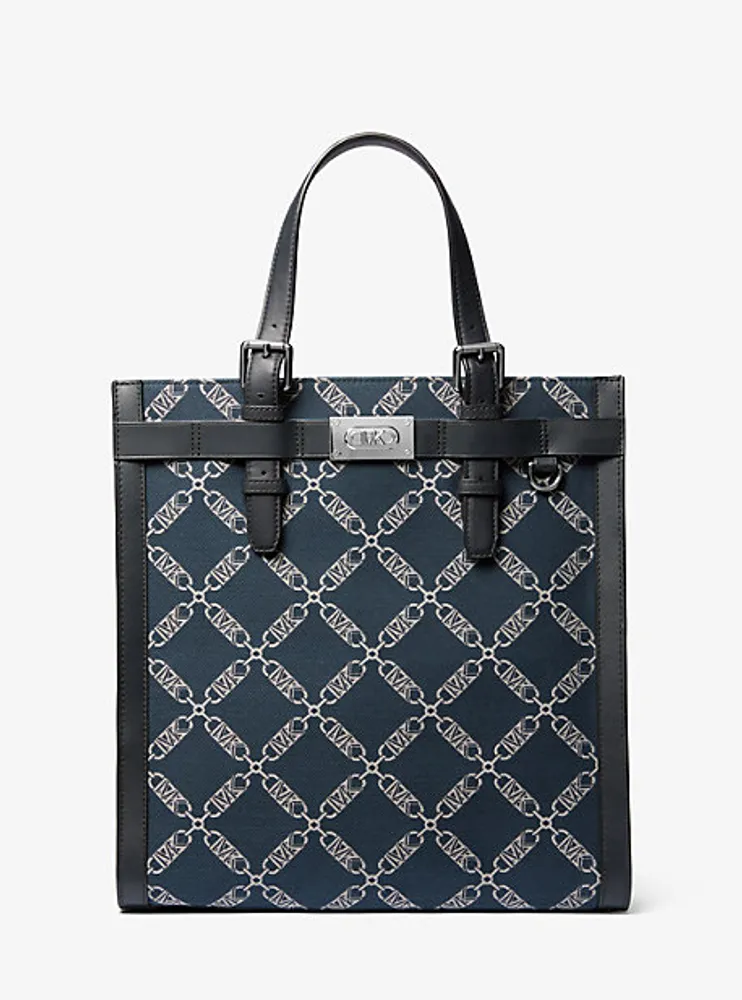 Sac fourre-tout Hudson en jacquard à logo empire
