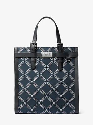 Sac fourre-tout Hudson en jacquard à logo empire