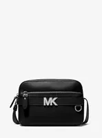 Sac à bandoulière utilitaire Hudson en cuir grainé