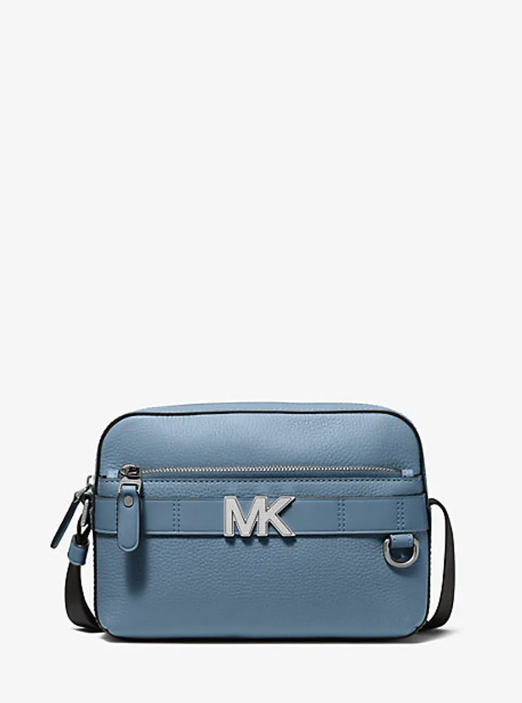 Hudson Pebbled Leather Utility Crossbody Bag