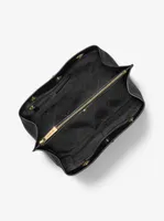 Teagan Large Logo Shoulder Bag