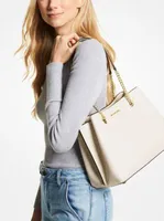 Grand sac à épaule Teagan en cuir grainé