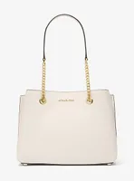 Grand sac à épaule Teagan en cuir grainé