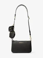 Jet Set Saffiano Leather Crossbody Bag with Case for Apple Airpods