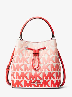 Suri Medium Graphic Logo Print Faux Leather Crossbody Bag