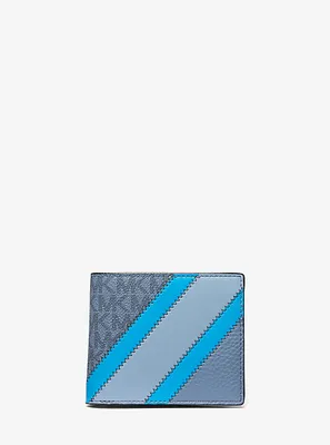 Cooper Logo and Faux Leather Billfold Wallet