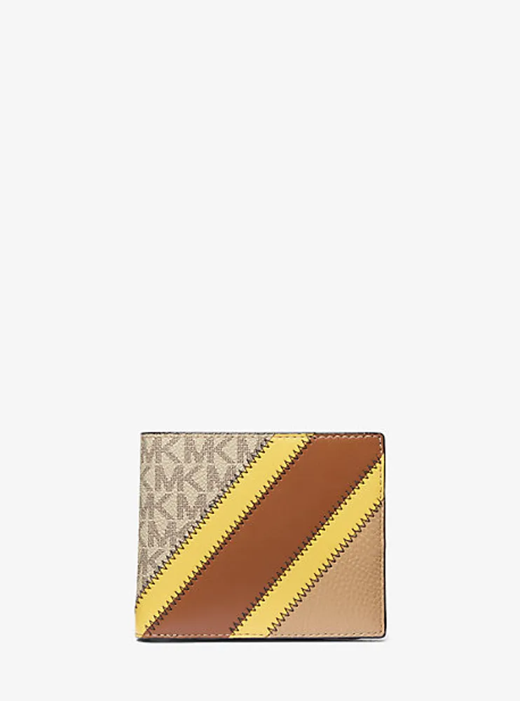 Cooper Logo and Faux Leather Billfold Wallet